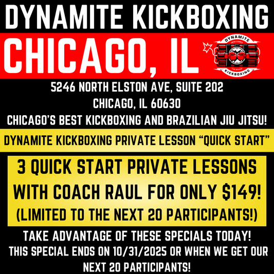 Dynamite Kickboxing Private Lessons “Quick Start”